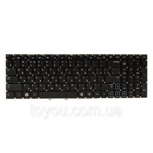 Клавіатура для ноутбука SAMSUNG 300E5A чорний, без кадру