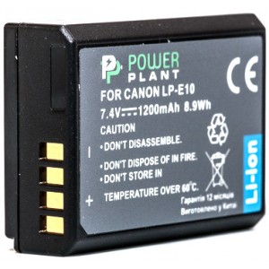 Аккумулятор PowerPlant Canon LP-E10 1200mAh