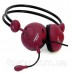 Гарнитура CROWN CMH-942 pink (sangria) PC Headset