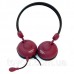 Гарнитура CROWN CMH-942 pink (sangria) PC Headset