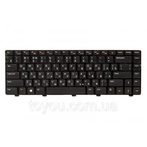 Клавіатура для ноутбука DELL Inspiron N4110 чорний, чорний кадр