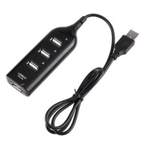 USB - хаб UHC-445 4port Білий Чорний