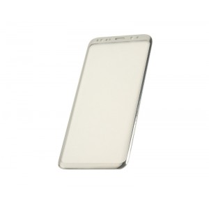 Защитное стекло 3D PowerPlant для Samsung S8 Silver