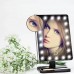 Дзеркало настільне з підсвічуванням LED - бренд Large Led Mirror ЧОРНЕ