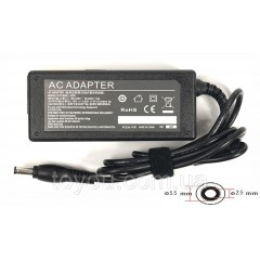 Блок живлення для ноутбуків PowerPlant ACER, ASUS 220V, 19V 65W 3.42 A (5.5*2.5)