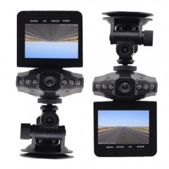 Автомобильный видеорегистратор DVR-027 HD (H-198) 1280x720 регистратор Черный