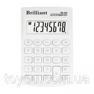 Калькулятор Brilliant BS-200WH