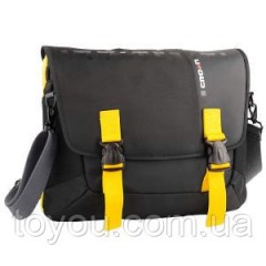 Сумка для ноутбука CROWN CMCCH-3315BBY (Harmony Series) black and yellow 15,6