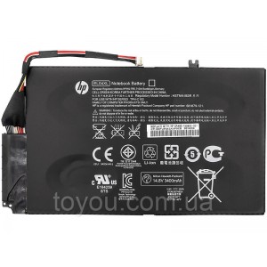Аккумулятор для ноутбуков HP Envy Ultrabook 4-1150ez (EL04XL) 14.8V 52Wh (original)