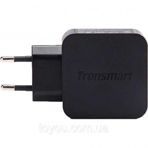 Зарядний пристрій Tronsmart WC1T Quick Charge 3.0 Wall Charger Black (210775)