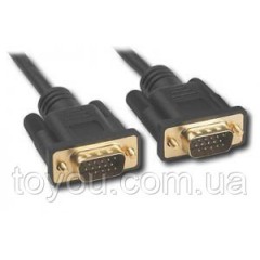 Кабель к монитору VGA-1.8 Metr + ferrite