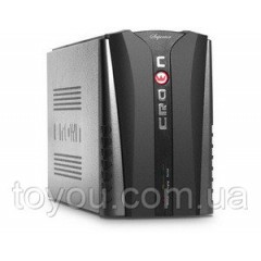 Источник бесперебойного питания CROWN CMU-800Euro (800VA/720W, AVR 145-280V, 1*12V/9AH)