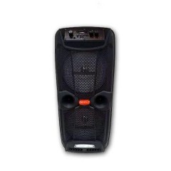 Переносная Колонка Караоке с Bluetooth UBS-1033BT BIG LED, пульт + микрофон