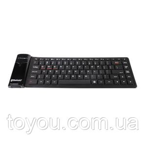 Беспроводная силиконовая клавиатура CROWN CMK-6003 + аккумулятор