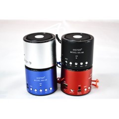 Колонка Мини портативная WSTER WS-A8 с MP3, USB и FM-pадио Колонка Мини портативная WSTER WS-A8 с MP3, USB и FM-pадио