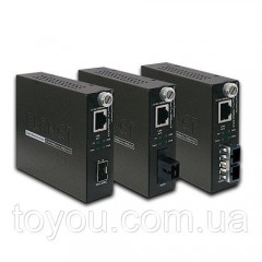 Управляемый медиаконвертер Planet GST-805A ( 10/100/1000Base-T to 1000Base-LX/SX mini-GBIC, SFP)
