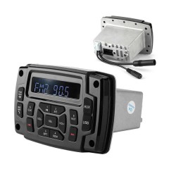 Водонепроницаемая морская магнитола Guzare GR306 IP66 для лодки или мотоцикла MP3, Bluetooth + Микрофон, 200W
