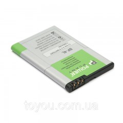 Аккумулятор PowerPlant Nokia 6760, E52 (BP-4L) 1500mAh