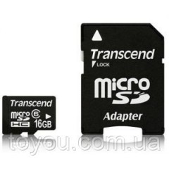 Карта MicroSDHC 8GB Class 10 + Перехідник