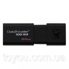 USB Флеш-накопичувач 32GB Kingston DataTraveler 100 G3 USB 3.0 Black