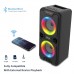 Переносна Bluetooth-Колонка BKK B86 LED Караоке 20W + мікрофон