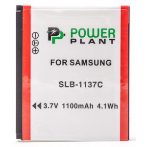 Аккумулятор PowerPlant Samsung SLB-1137C 1100mAh