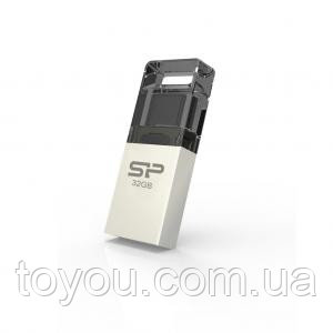 USB Флеш-накопитель 16Gb Silicon-Power Mobile X10 Champague (SP016GBUF2X10V1C)