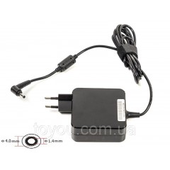 Блок питания для ноутбуков PowerPlant ASUS 220V, 19V 65W 3.42A (4.0*1.35) wall mount